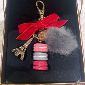 Limited Edition Laduree Macaron keychain